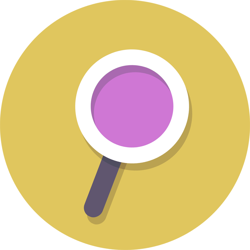 Transparent Background Magnifying Glass Clipart - Transparent Background Magnifying Glass Clipart Png (990x990)