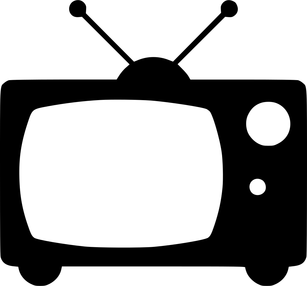 980 X 914 7 0 - Tv Emoji Black White (980x914)
