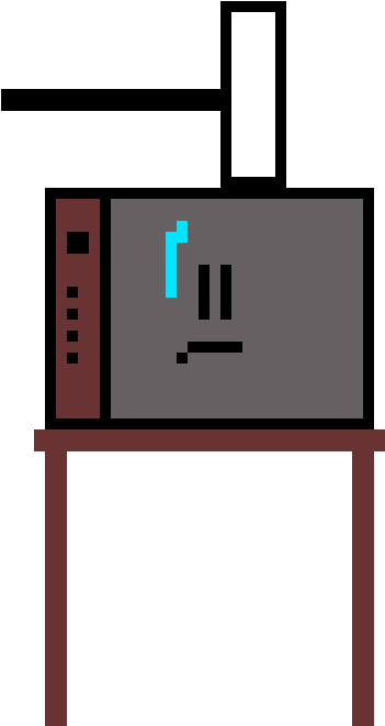 Unlucky Old Tv - Unlucky Old Tv (500x710)