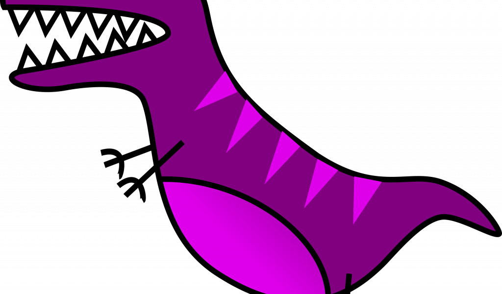 Download By Size - T Rex Cartoon Easy (1024x600)