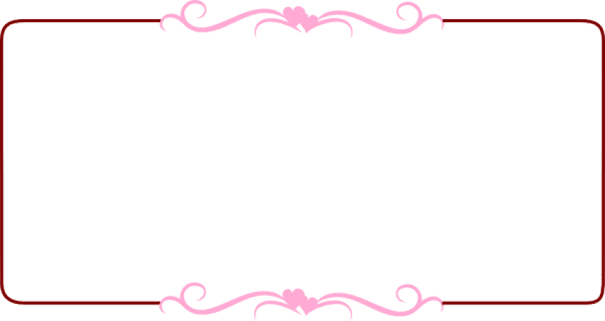 Free Png Download Borders Clipart Png Images Background - Transparent Background Border Pink Png (850x451)