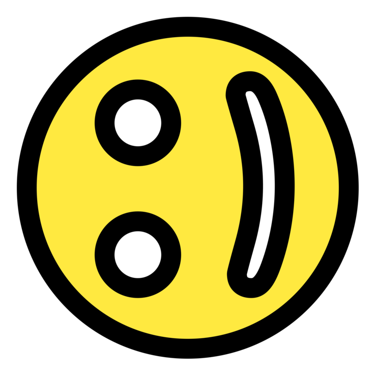 Smiley Emoticon Text Messaging Primary Election - Circle (750x750)