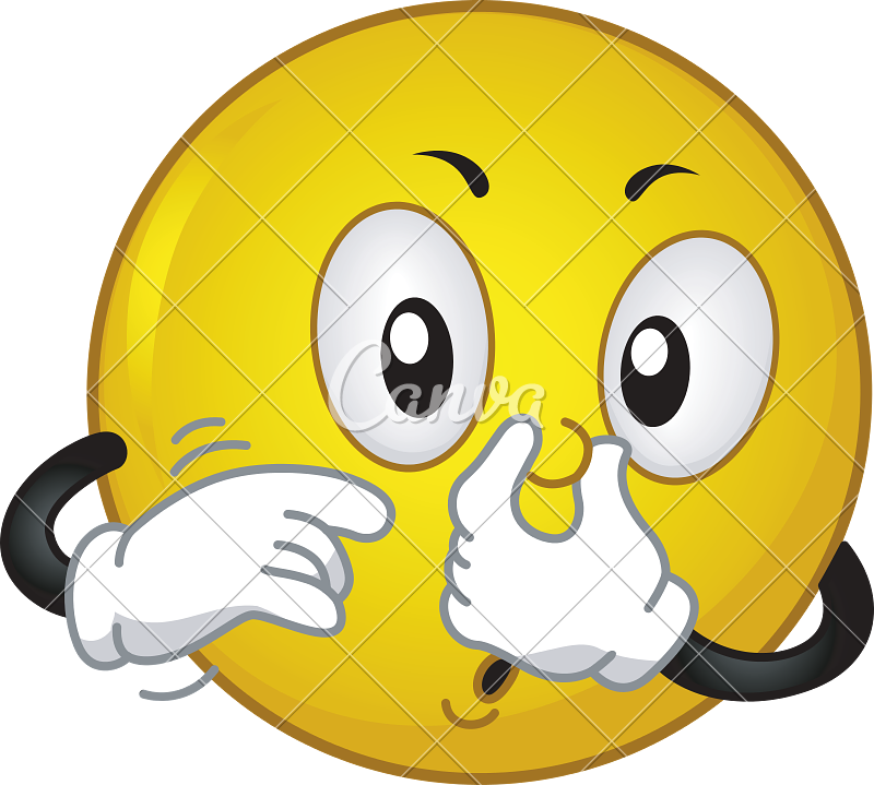 Bad Smell Smiley - Bad Smell Smiley (800x719)