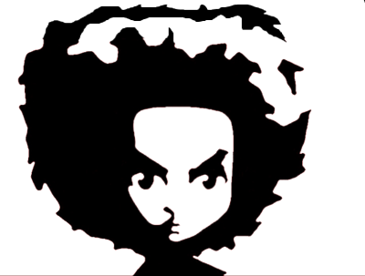 Grafiche Vettoriali Gratuite Di - Huey Freeman Red (400x303)