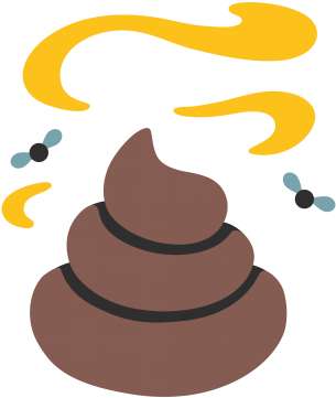 Smelling Poo Emoji - Google Poop Emoji (360x360)
