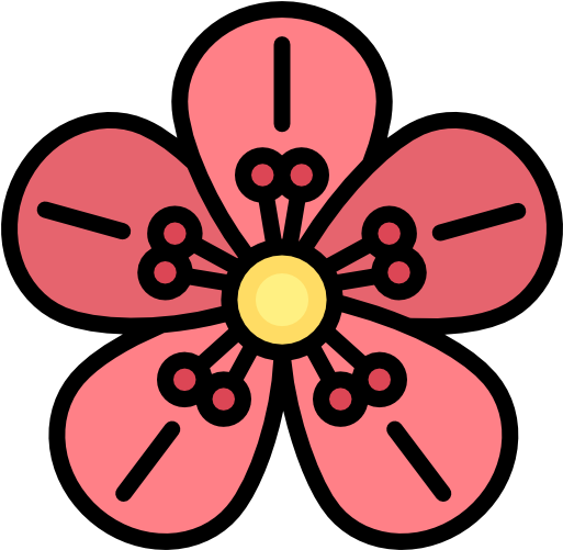 Cherry Blossom Free Icon - Cherry Blossom Free Icon (512x512)
