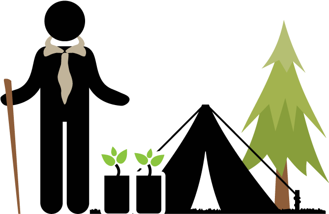 Th Hamilton Scout Group Venturer Scouts Ⓒ - Illustration (750x618)