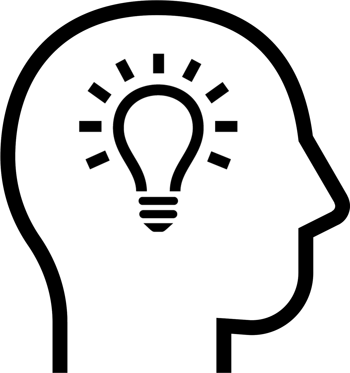 Expert - Insights Icon Black And White (1500x1500)