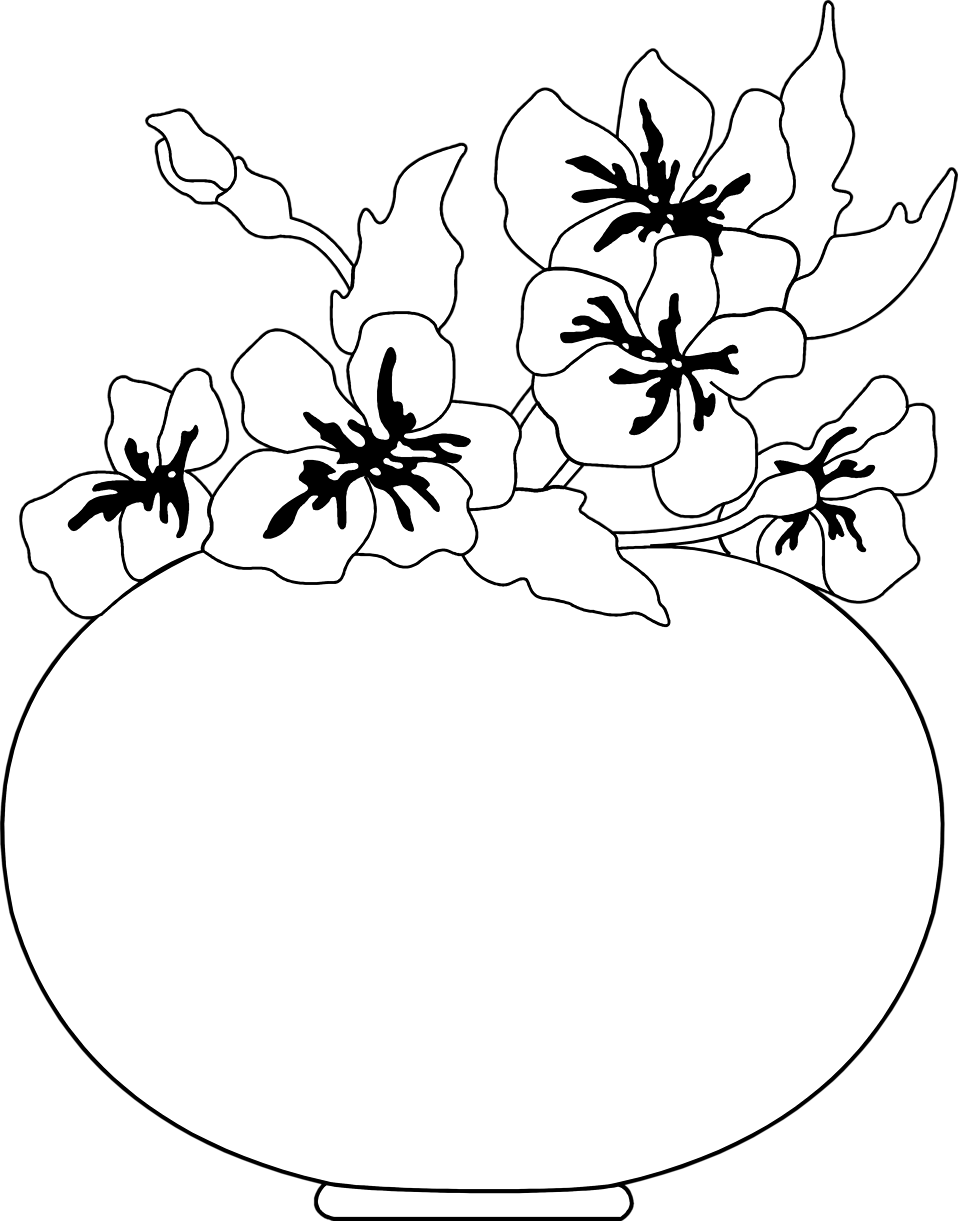 958 X 1221 3 - Vas Bunga Hitam Putih (958x1221)