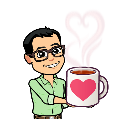 My College Experience Was Like A Cup Of Coffee - Bitmoji Coffee Time (398x398)