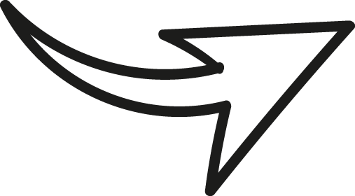 Right Arrow White Short Tail Doodle - Right Arrow White Short Tail Doodle (507x280)