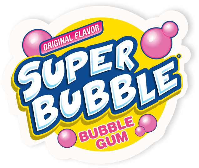 Find Super Bubble Bubble Gum - Super Bubble Gum Logo (636x537)