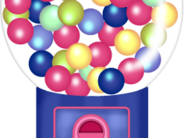 Chewing Gum Clipart Candy Shoppe - Balloon (640x480)