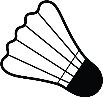 Racket, Badminton, Sports Equipment, Outdoor Games, - Outdoor Game Line Art (800x800)