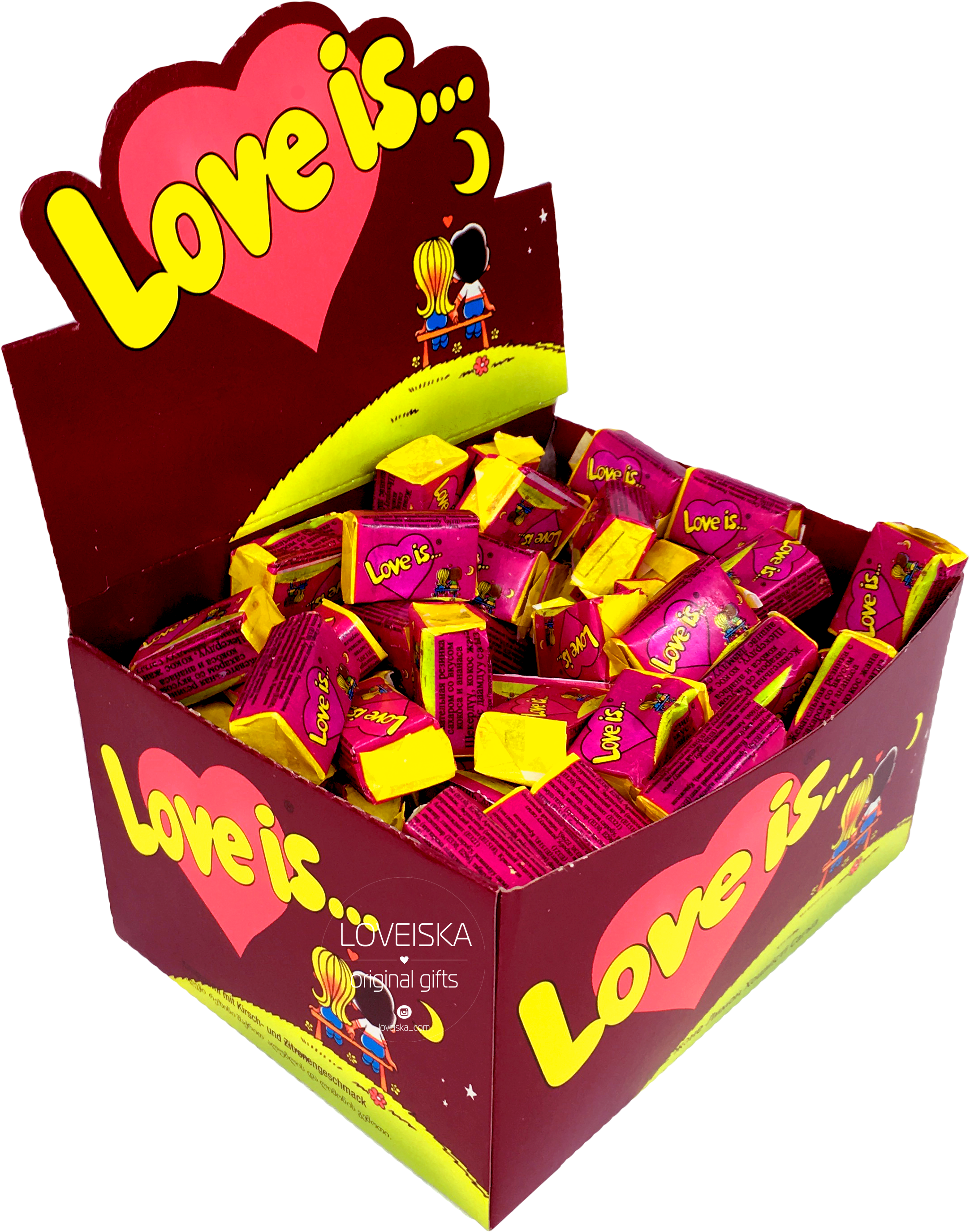 Chewing Gum Png - Жвачка Love Png (2953x2953)