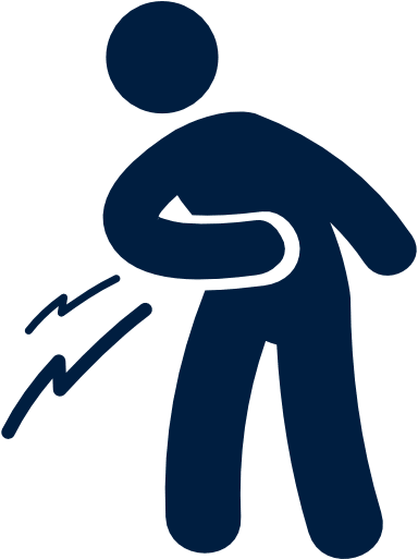 Read More - Stomach Pain Clipart Black And White (512x512)