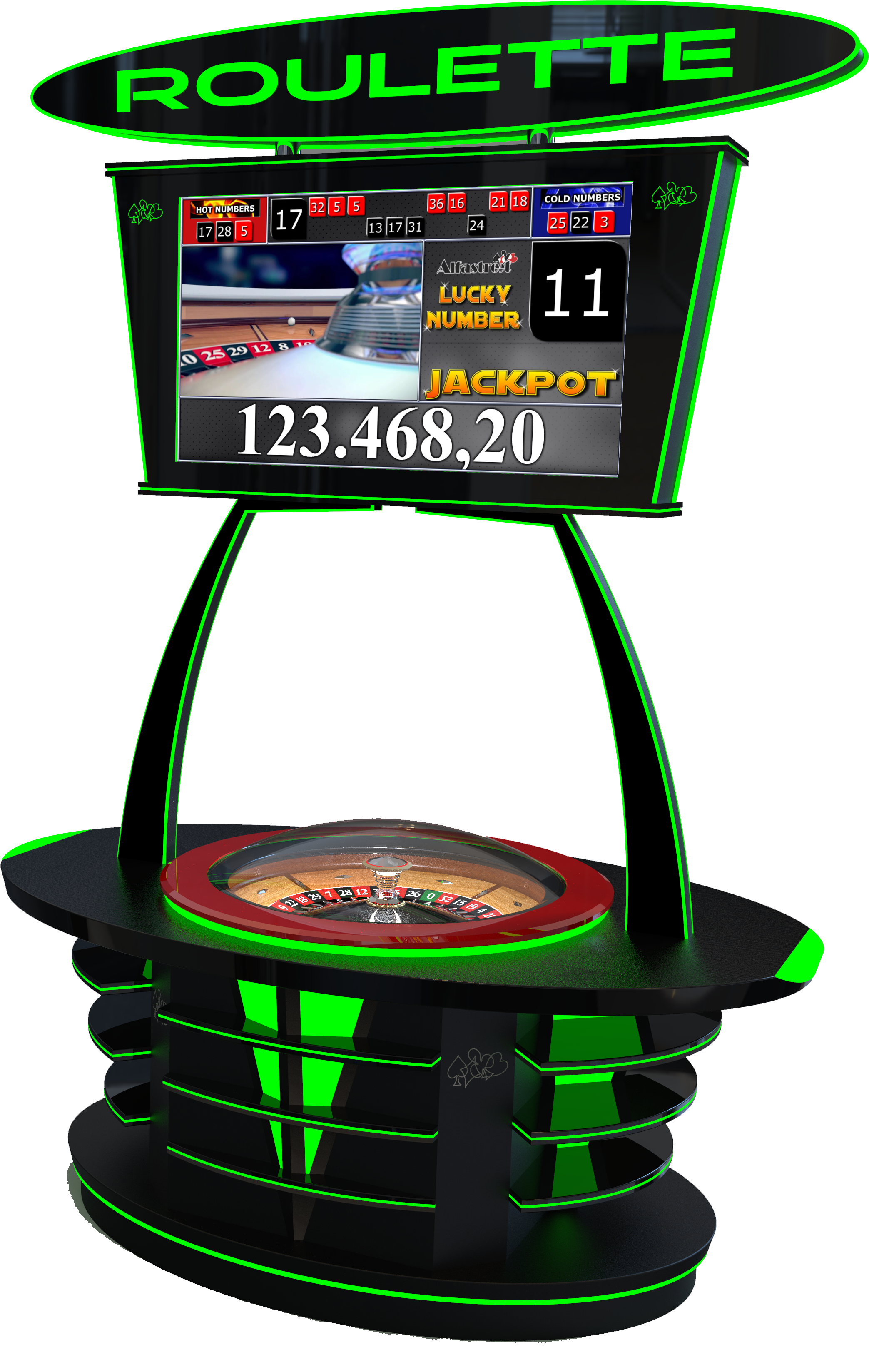 Our Line Of Wheel Based Games Including Roulette, Sic - Cartoon (3000x3802)