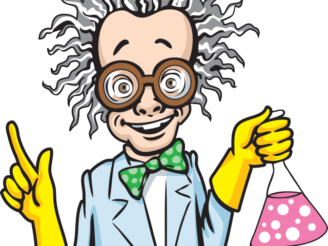 Fear Clipart Fear Emotion - Mad Scientist Cartoon (640x480)