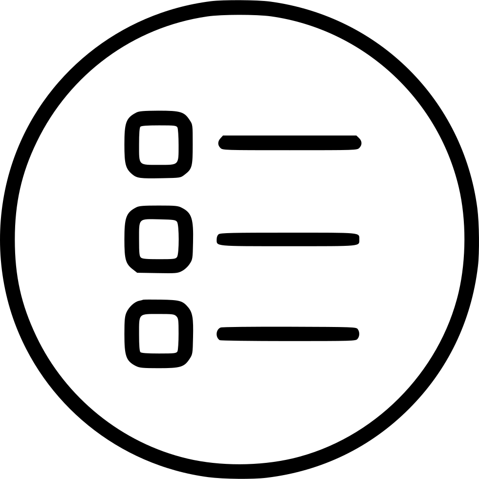 Checklist List Todo Notes Note Task Tasks Comments - Transparent Task Icon Png (980x980)