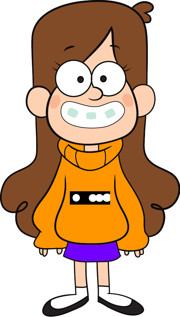 Mabel's Aygomedia Sweater By Wodienfor - Mabel Pines Purple Sweater (598x1049)