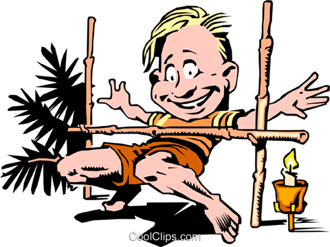 You Go Boy Clipart - Limbo Cartoon (480x359)