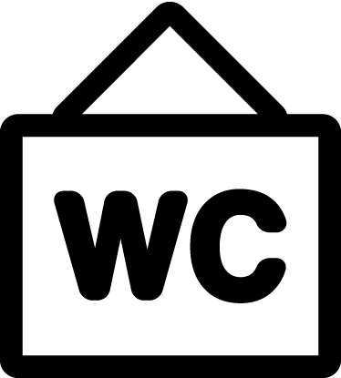 Toilet Poster Sticker - Letreros De Wc Para Imprimir (374x415)