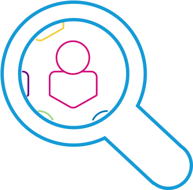 Management For The Enterprise Highq Connecting Right - Circle (446x487)