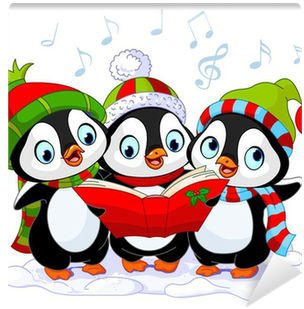 Penguin Christmas Clipart (400x400)