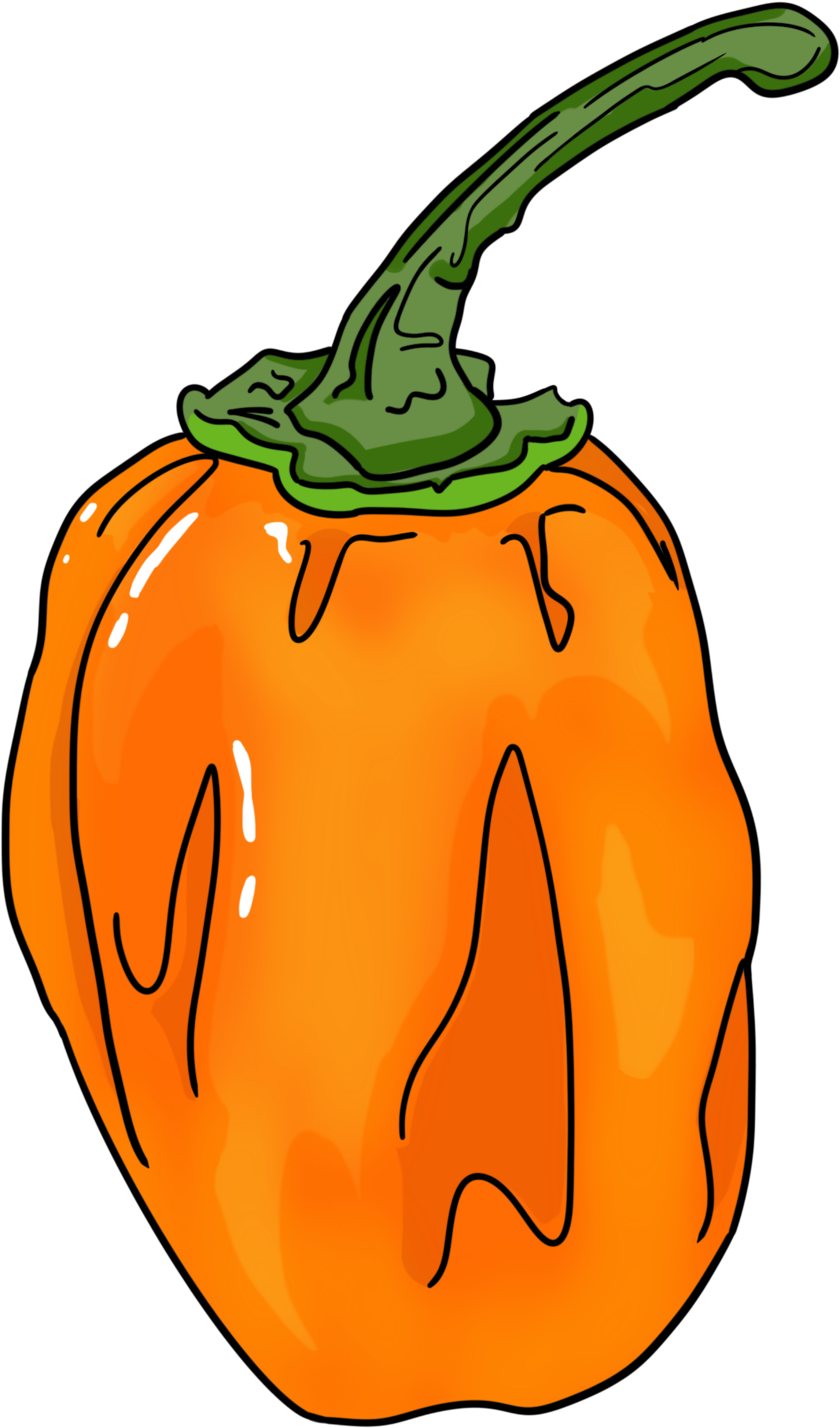 Pin By Mojo Coffee Time On Chili Peppers And Hot Stuff - Jack-o'-lantern (2000x4000)