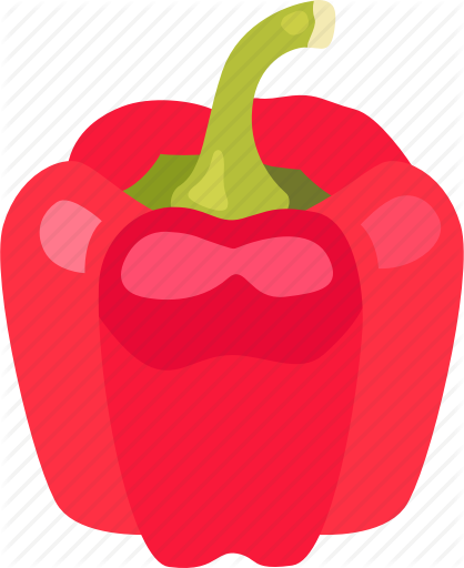 Clipart Free Pepper Vector Yellow - Mcintosh (418x512)