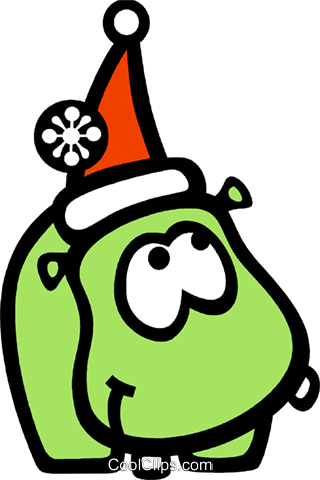 Santa's Helper Royalty Free Vector Clip Art Illustration - Santa's Helper Royalty Free Vector Clip Art Illustration (320x480)