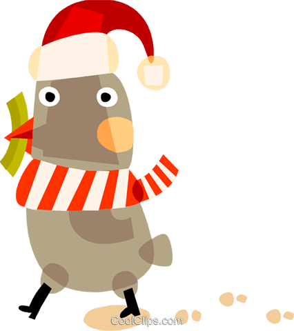 Santa's Helper Royalty Free Vector Clip Art Illustration - Royalty-free (426x480)