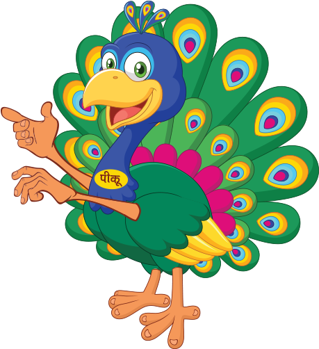 About District Electoral Officer - Cartoon Picture Of Beautiful Peacock (512x512)