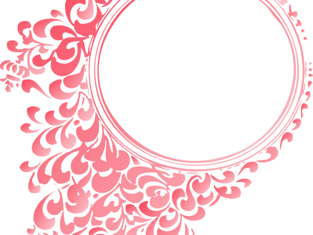 Classy Clipart Paisley Border - Vector Golden Frame Png (640x480)