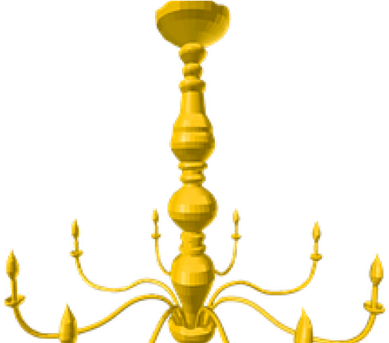 Chandelier Clipart Decorative Light - Clip Art Chandelier (640x480)