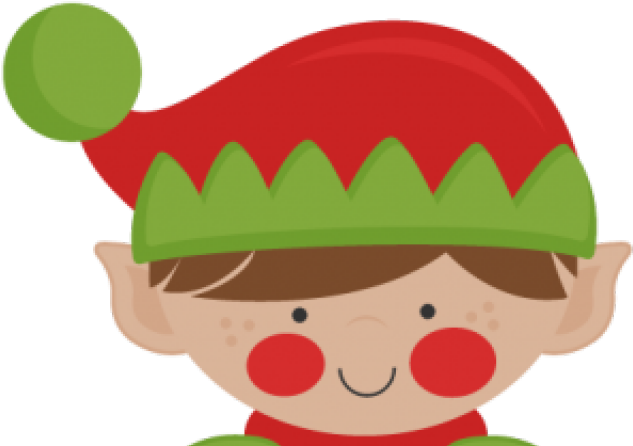 Elf Clipart Cut Out - Peeking Elf Png (640x480)