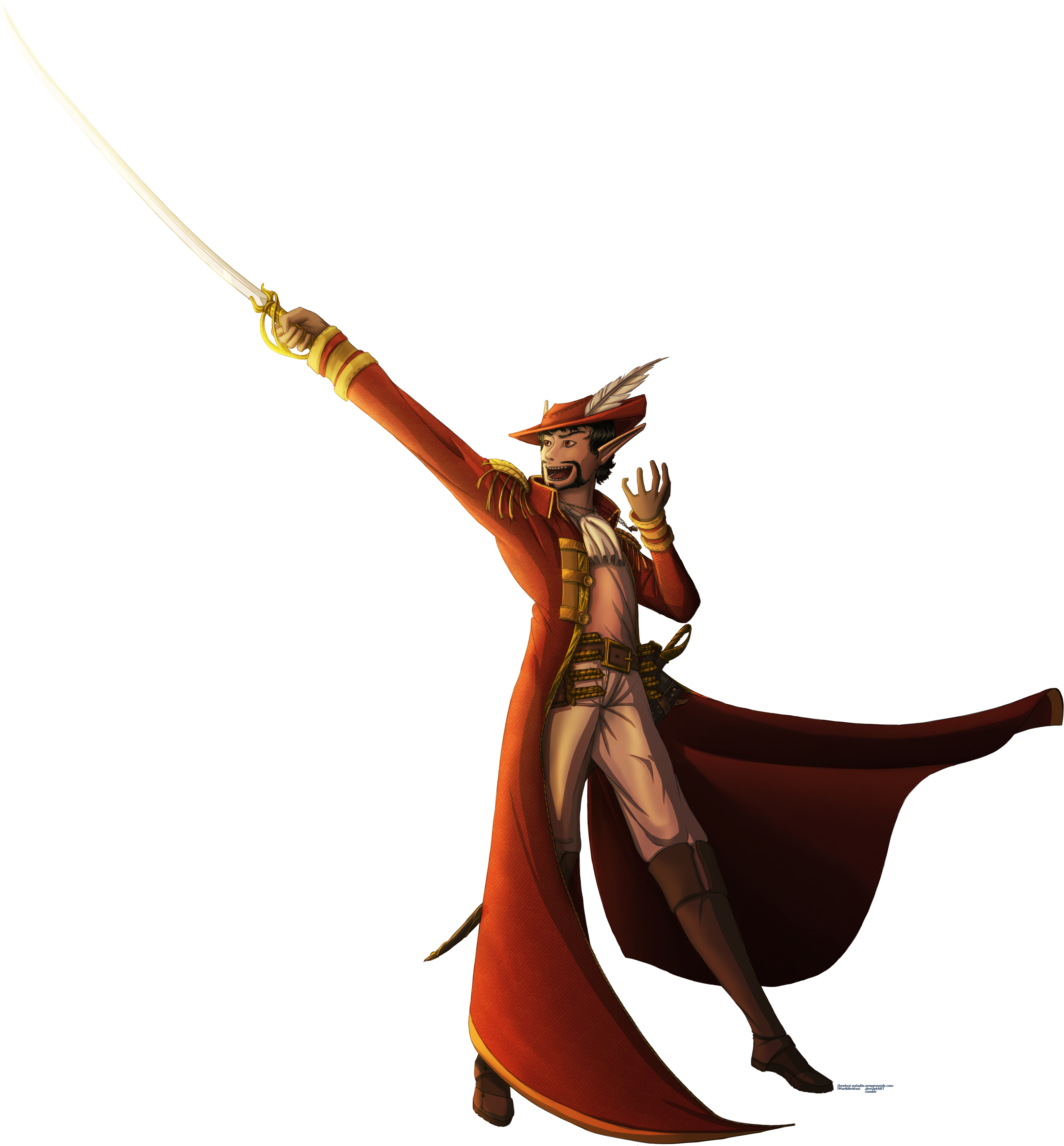 Russian Pirate Elf Musketeer W/ Tactical Accordion - Elf Musketeer (4000x4000)