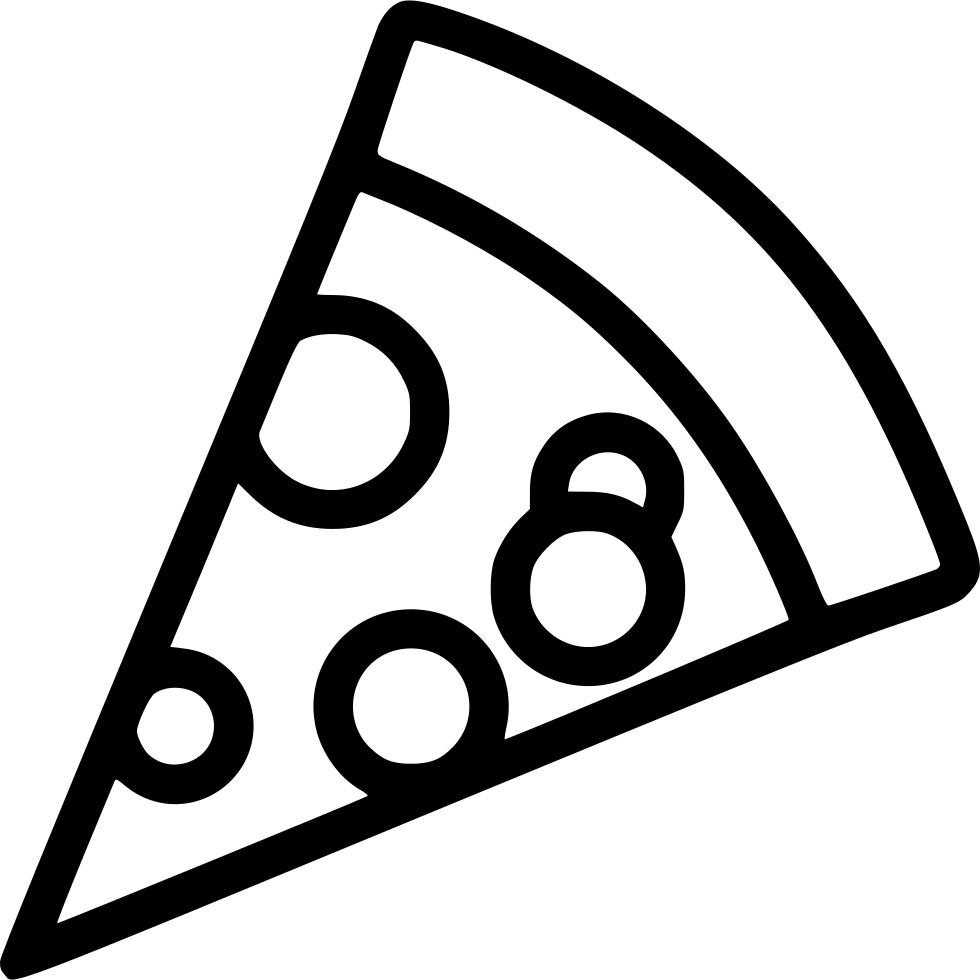 Pizza Svg Png Icon Free Download 431564 Name Initials - Pizza Icon (980x980)
