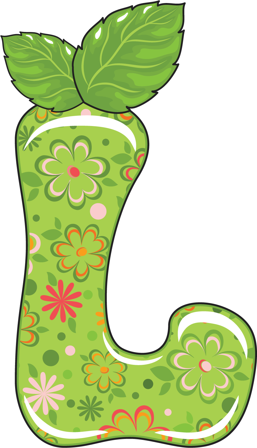 Alfabeto Infantil Pinterest Fonts Clip Ⓒ - Baby Alphabets Letter L (969x1609)