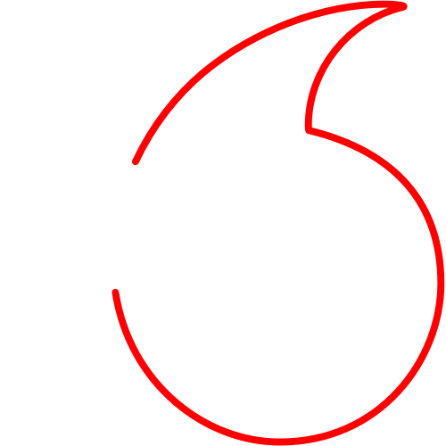 Logo Vodafone 2018 Png (500x500)