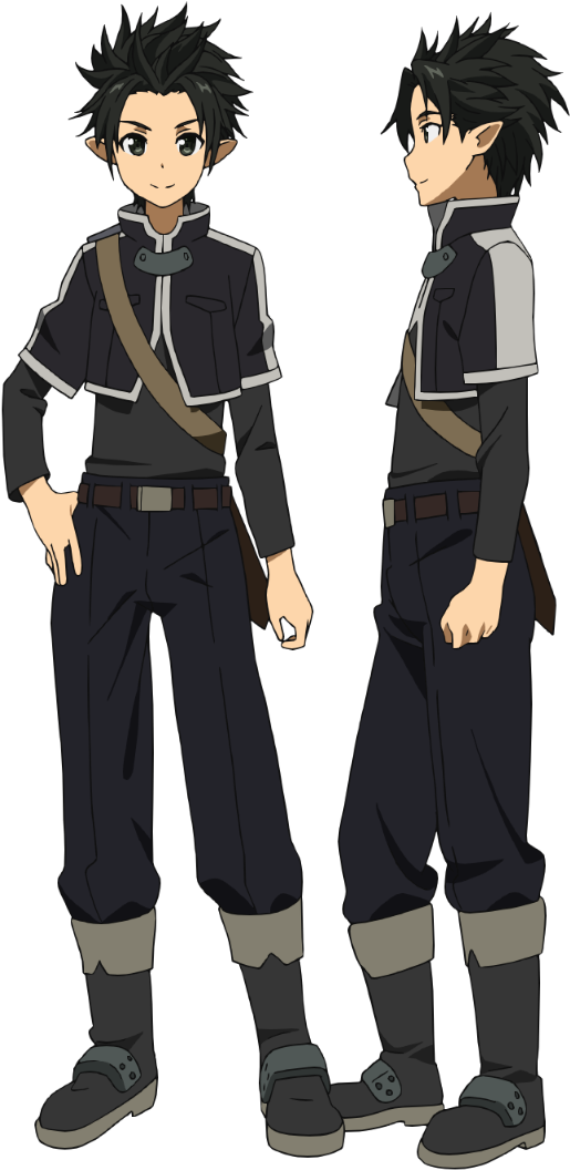 Anime Boy Clipart Kirito - Kirito Character (773x1056)
