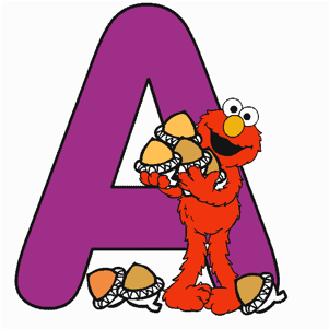 For Example, If The Cite Tells You That George Washington - Sesame Street Coloring Letter (400x300)