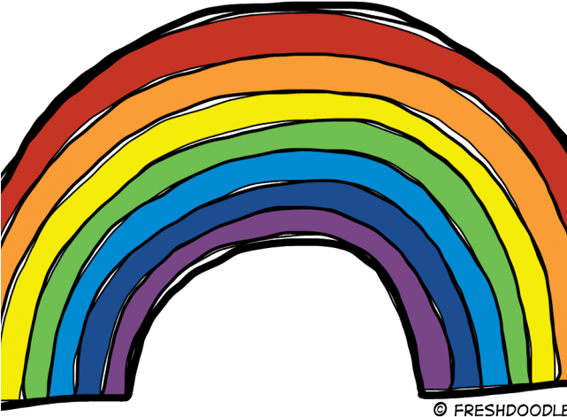 Cliparts Number 10 Tumblr - Many Colors In A Rainbow (640x480)