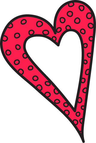 Tan Heart Clipart 78245 - Heart (321x479)