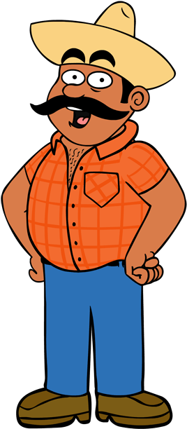 Juan - Ownage Pranks Characters (278x618)