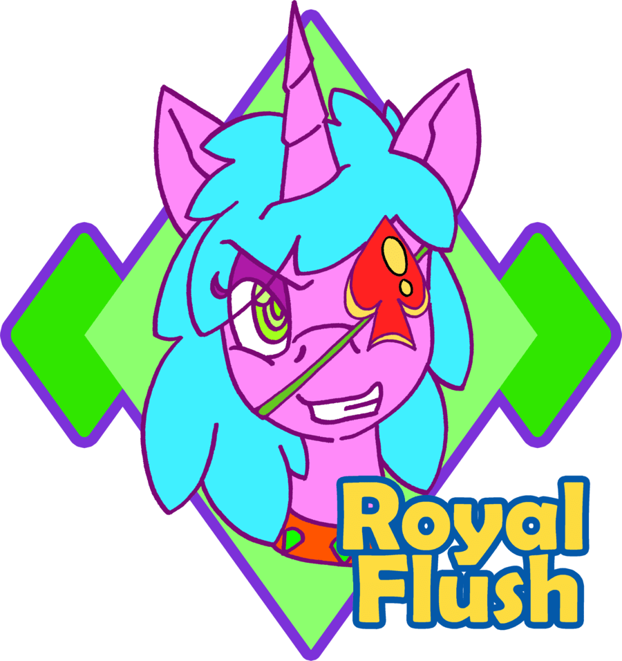 Royal Flush Art - Royal Flush Art (900x956)