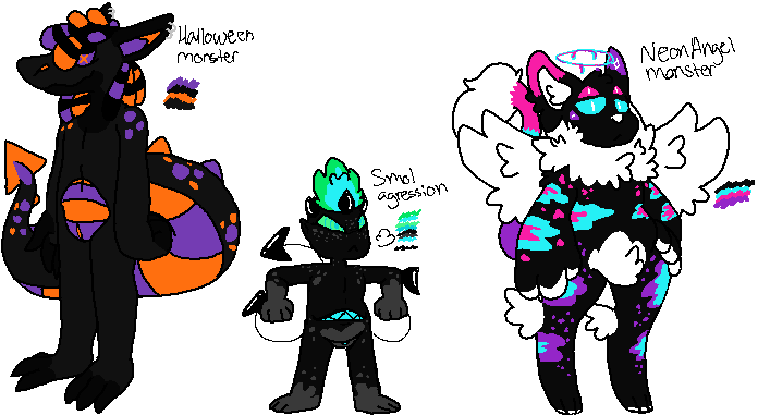 - Adopts - Neon Batch - Remainder Moved By Bibleofsatanism - Cartoon (696x381)
