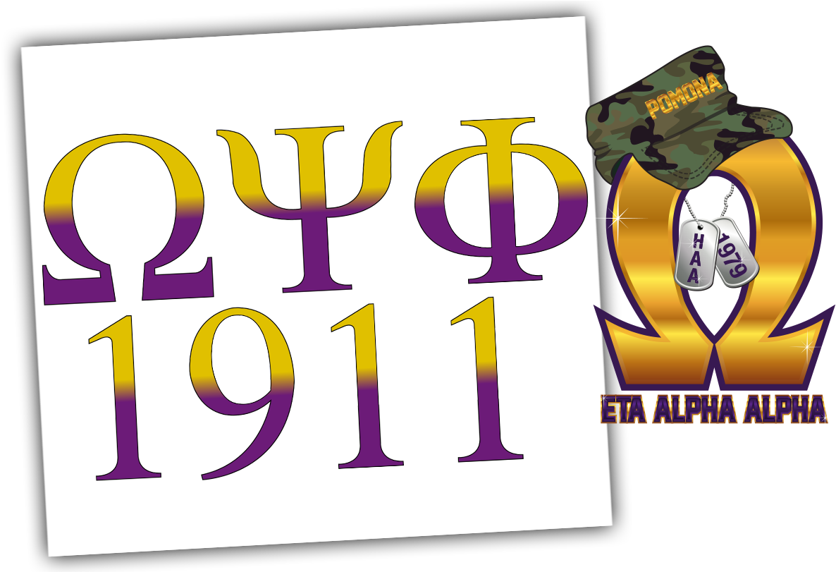 Omega Psi Phi Clip Art Picture Medium Size - Omega Psi Phi Svg (1227x810)