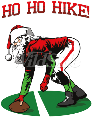 Santa Ho Ho Hike - Illustration (450x450)