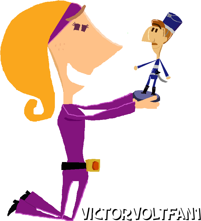 Anita And Nutcracker Victor By Victorvoltfan1 - Cartoon (800x891)